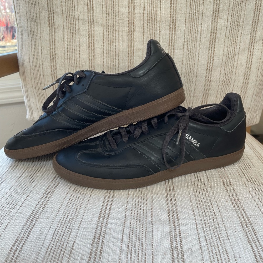 Men’s Adidas Samba OG Core Black Gum Size 10